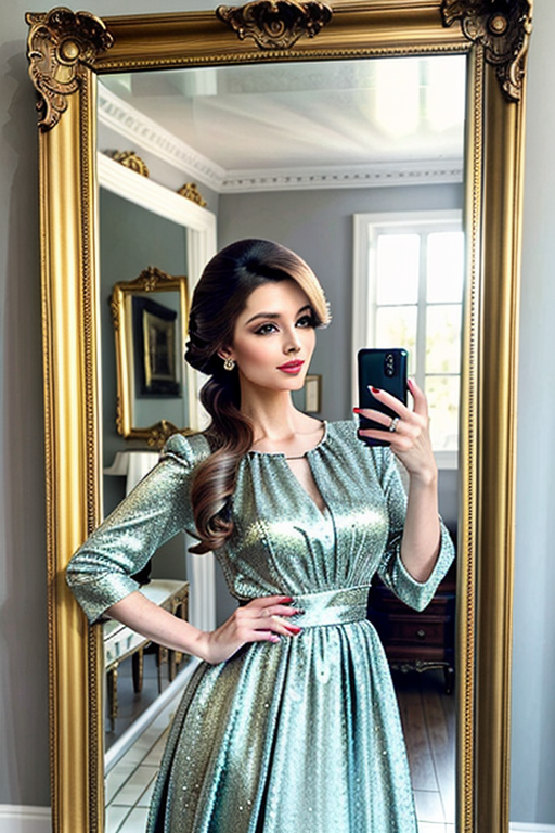 mirror selfie girl images