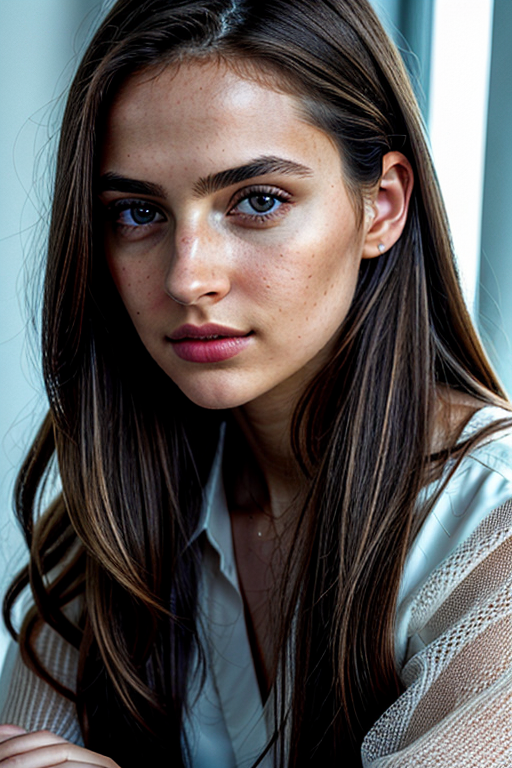 office woman stock image